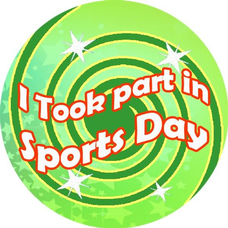 144 Sports Day Themed Teacher Reward Stickers - Large - Sticker Stocker