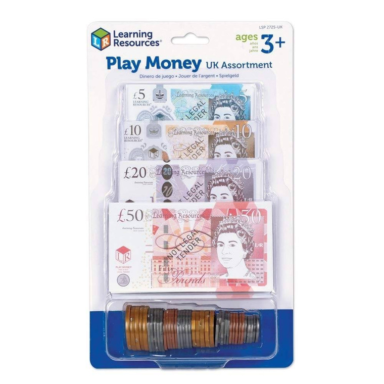 Learning Resources Learning Resources Play Money UK Assortment