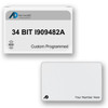 AnythingID 34 BIT PVC Prox Cards Compatible with ISONAS I909482A
