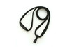 3/8" Flat Braid Woven Lanyard with Wide Plastic Hook (100 Pack)
