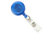 Badge Reels Translucent with Belt Clip and Clear Strap (50 Pack)