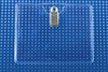 Premium Vinyl Horizontal Clip-on Badge Holder 4" x 3" (100 Pack)