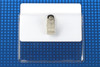 Premium Vinyl Horizontal Clip-on Badge Holder 3.25" x 2.4" (100 Pack)