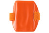 Fluorescent Orange Vertical Elastic Arm Band Badge Holder 2.38" x 3.38" (25 Pack)