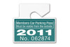 Clear Vinyl Horizontal Hangtag Holder 3.75" x 2" (100 Pack)