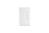 Frosted Rigid Poly Vertical 2-Access Card Badge Holder (50 Pack)