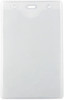 Clear Vinyl Holder with Slot and Chain Holes 4" x 6" (100 Pack)