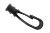 5/8" Wide Black Plastic Lanyard Hook (5000 Pack)