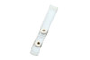 Clear Vinyl Double Snap Belt Strap 1.5" (100 Pack)