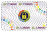Entrust 508982-302 DuraGard OptiSelect(TM) Laminate, 1.0 mil, "Secure Lock" Registered, Full Card with Smart Card Window