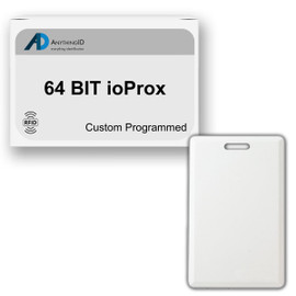 AnythingID Clamshell Cards | 64 BIT ioProx (Pack of 25)