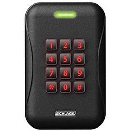 Schlage MTKB15 Mobile Enabled Multi-Technology Reader Single Gang Wall Mount with Keypad Access Control Reader