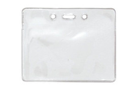 Vinyl Horizontal Proximity Card Holder, 3.5" x 2.25" (100 Pack)