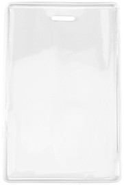 Anti-Print Transfer Heavy Duty Vertical Badge Holders (100 Pack)