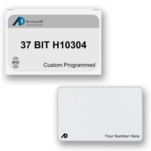 AnythingID PVC Prox Cards | 37 BIT H10304 (Pack of 10)