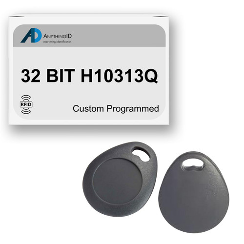 AnythingID Prox Key Fobs | 32 BIT H10313Q (Pack of 10)