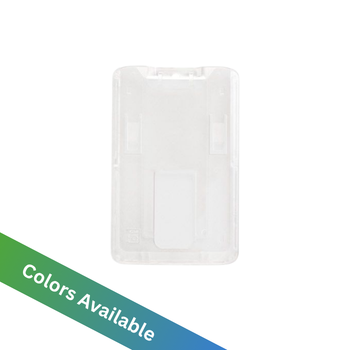B-Holder Clear Rigid Plastic Vertical Holder 2.13" x 3.38" (50 Pack)
