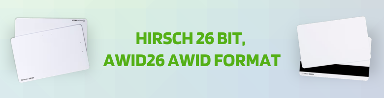 Hirsch 26 Bit AWID26 AWID Format