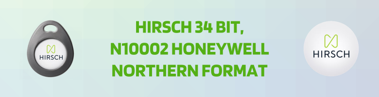 Hirsch 34 Bit N10002 Honeywell Northern Format