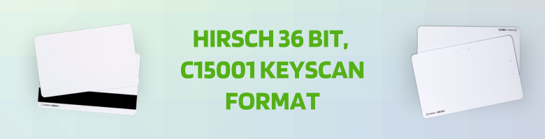Hirsch 36 Bit, C15001 Keyscan Format