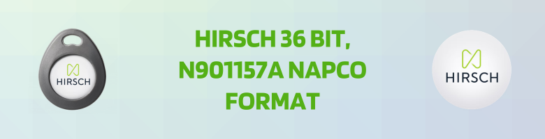 Hirsch 36 Bit, N901157A Napco Format