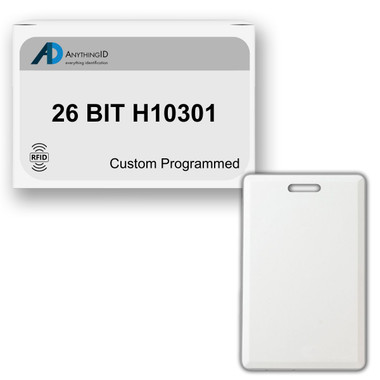 AnythingID Clamshell Cards | 26 BIT H10301 (Pack of 10) - ProxCards