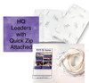 Complete Package Quick Zip System Machine Set sewn to Canvas Leaders