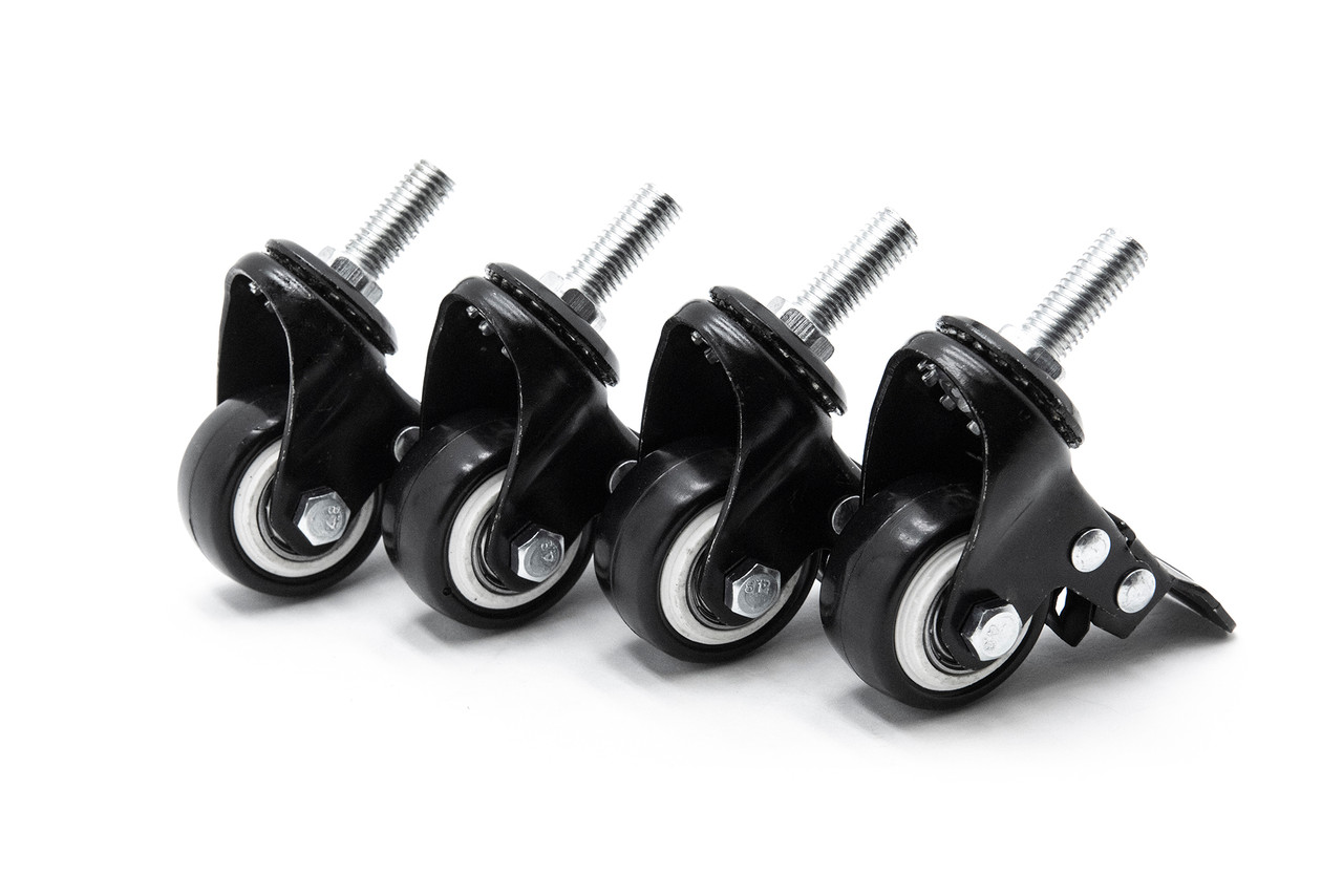 Mini Casters for 8 foot Loft Frame (set of 6)