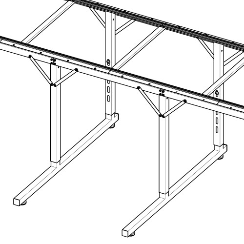 Handi Quilter Loft Frame 2-Foot Extension