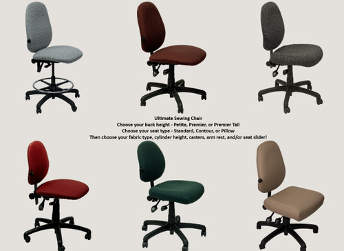 Ultimate Sewing Chair - Contact us for a quote today Ultimate Sewing Chair - Contact us for a quote today
