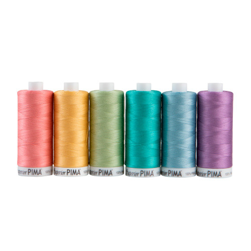 Superior PIMA 6 Spool Set - Pastels Superior PIMA 6 Spool Set - Pastels