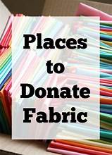 Consider donating quilts & fabric for a cause!