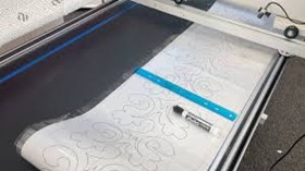 Pantograph longarm quilting: How it works & why to add it to your skillset!