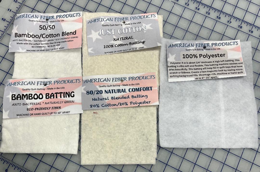 Batting - That middle layer matters! - The Quilting Connection, LLC.