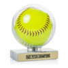 Softball Clear Display - Marble