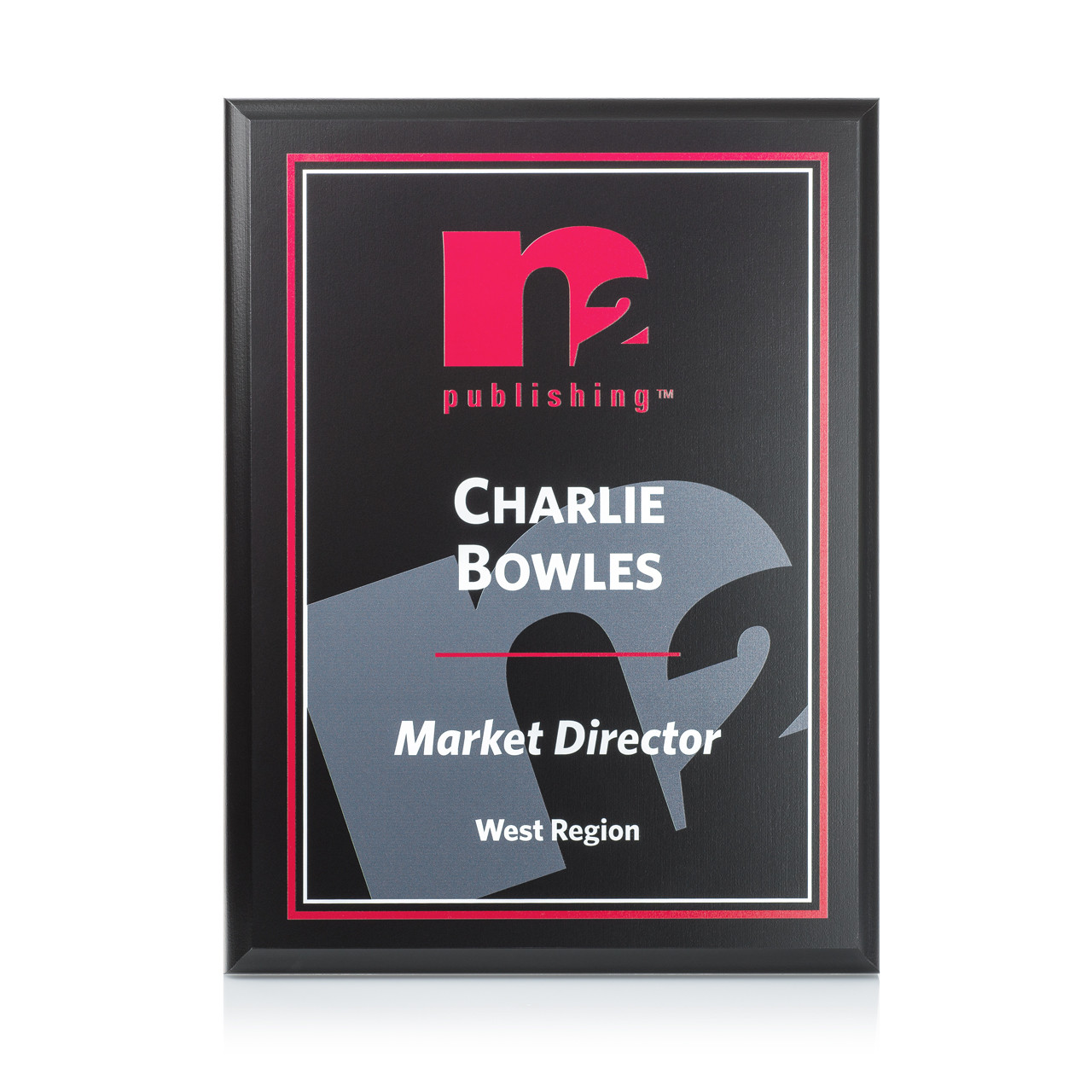 Custom UltraColor Plaque Trophy Awards Manufacturing