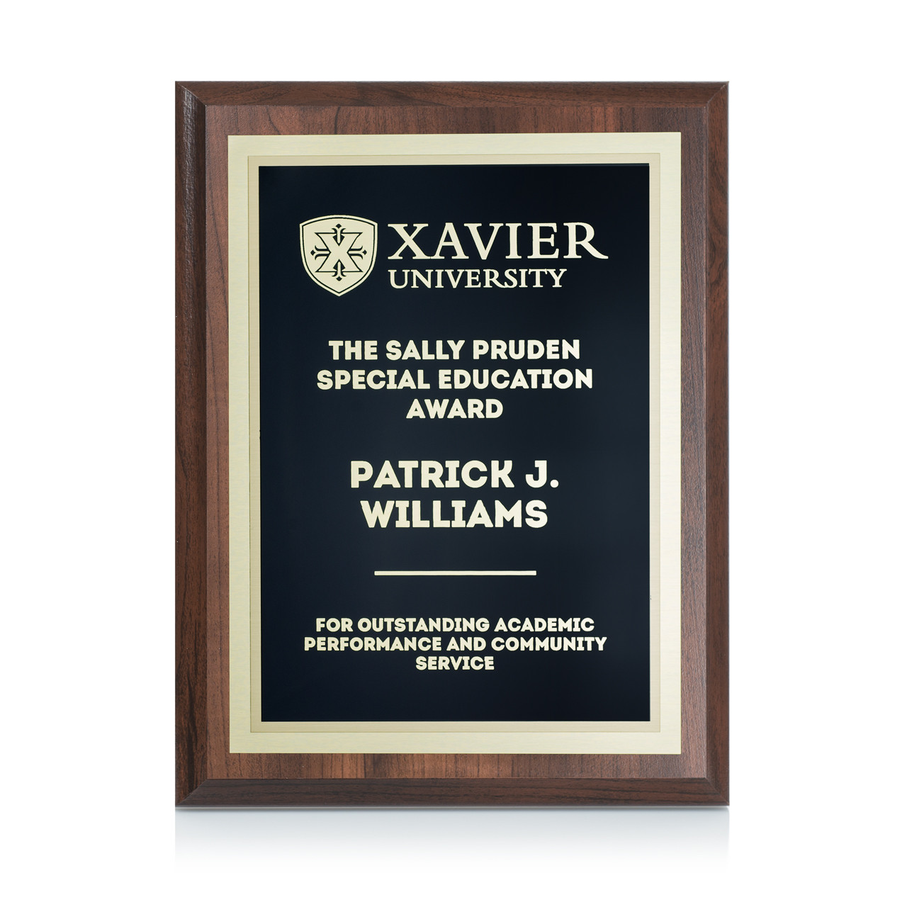 UltraColor Rosewood Pianowood Plaques Trophy Awards Mfg, Inc