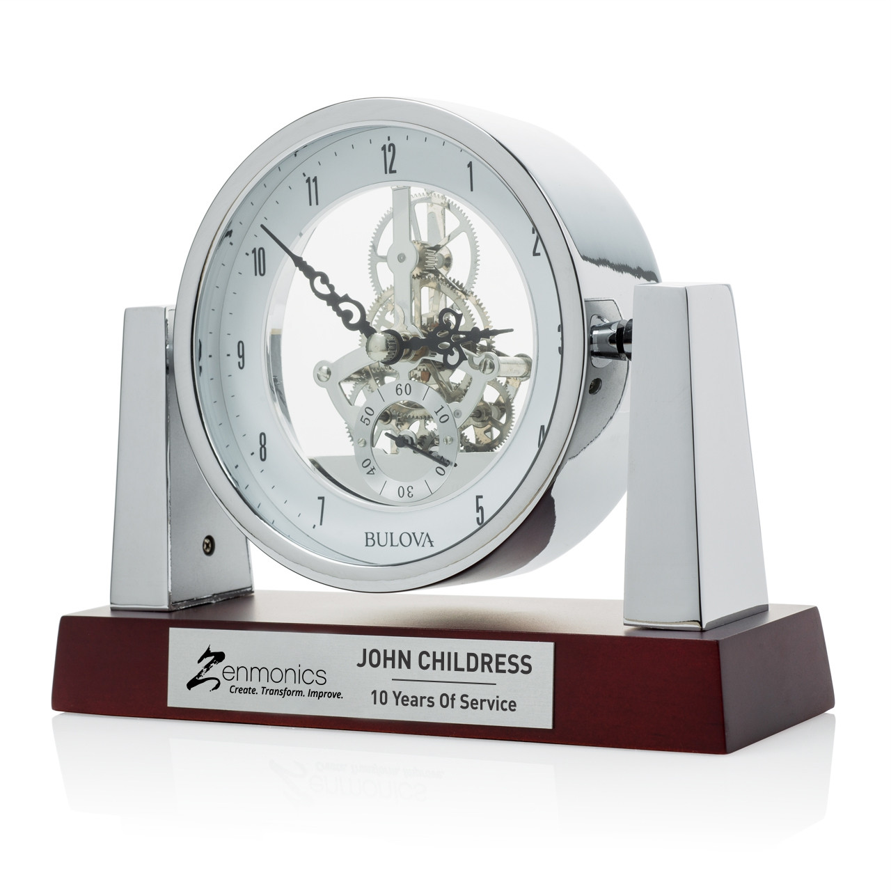 bulova tabletop quartz clock