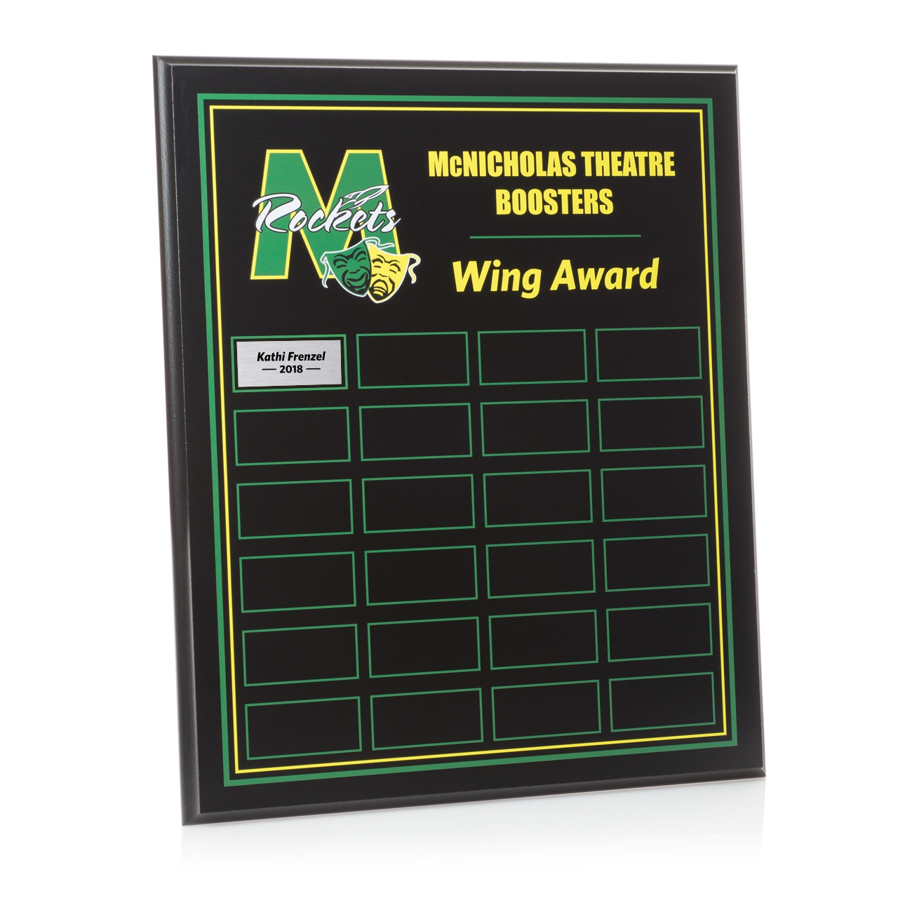 Ultra-Color Metal Name Tags - Trophy Awards Manufacturing