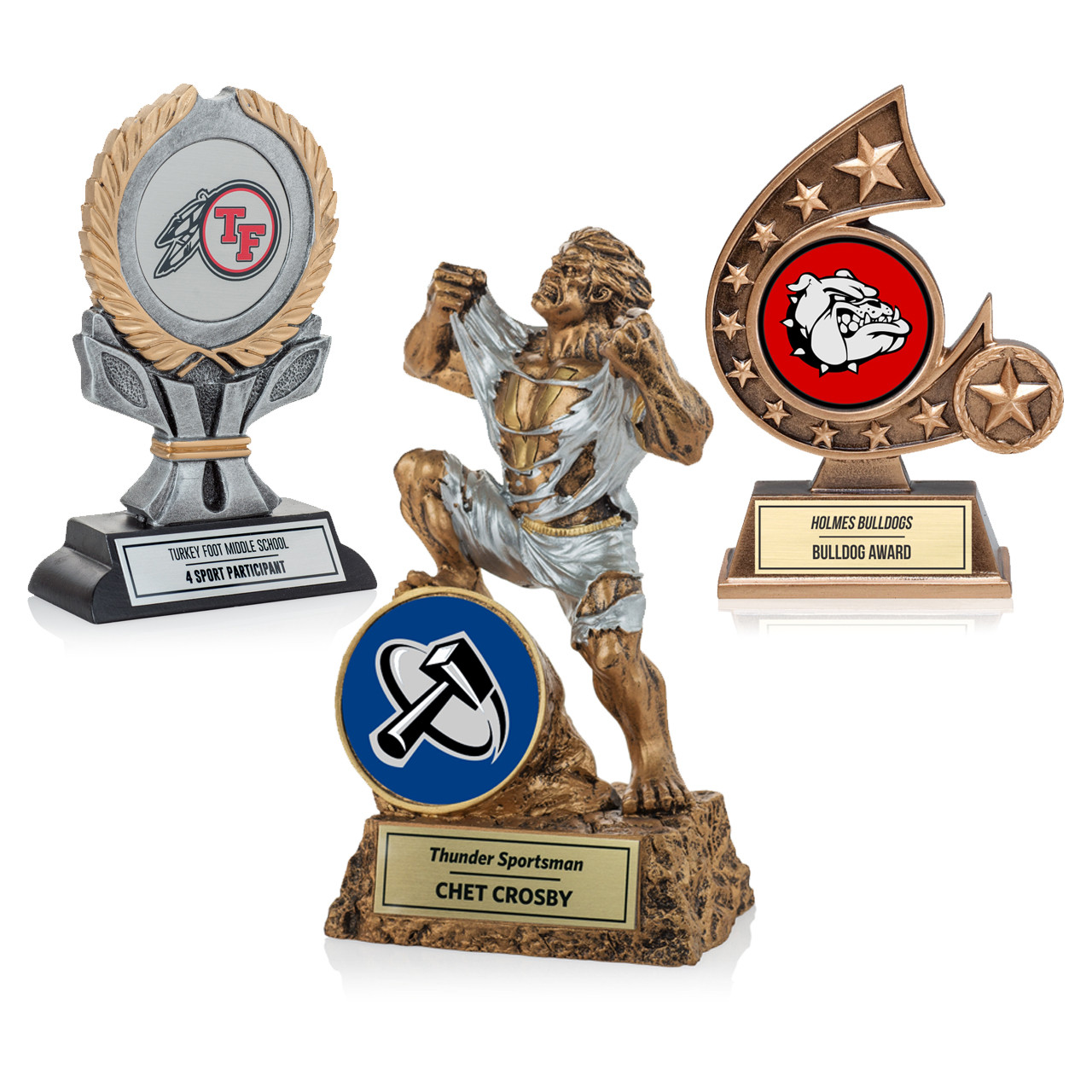 Custom Trophy Rising Star collection - Resin Trophy - 5 Sports