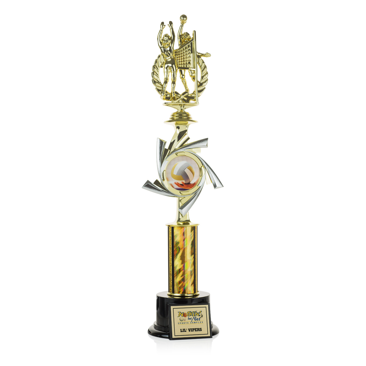 Shop Awards and Gifts 3 x 2-3/4 Inches White Plastic Trophy Base