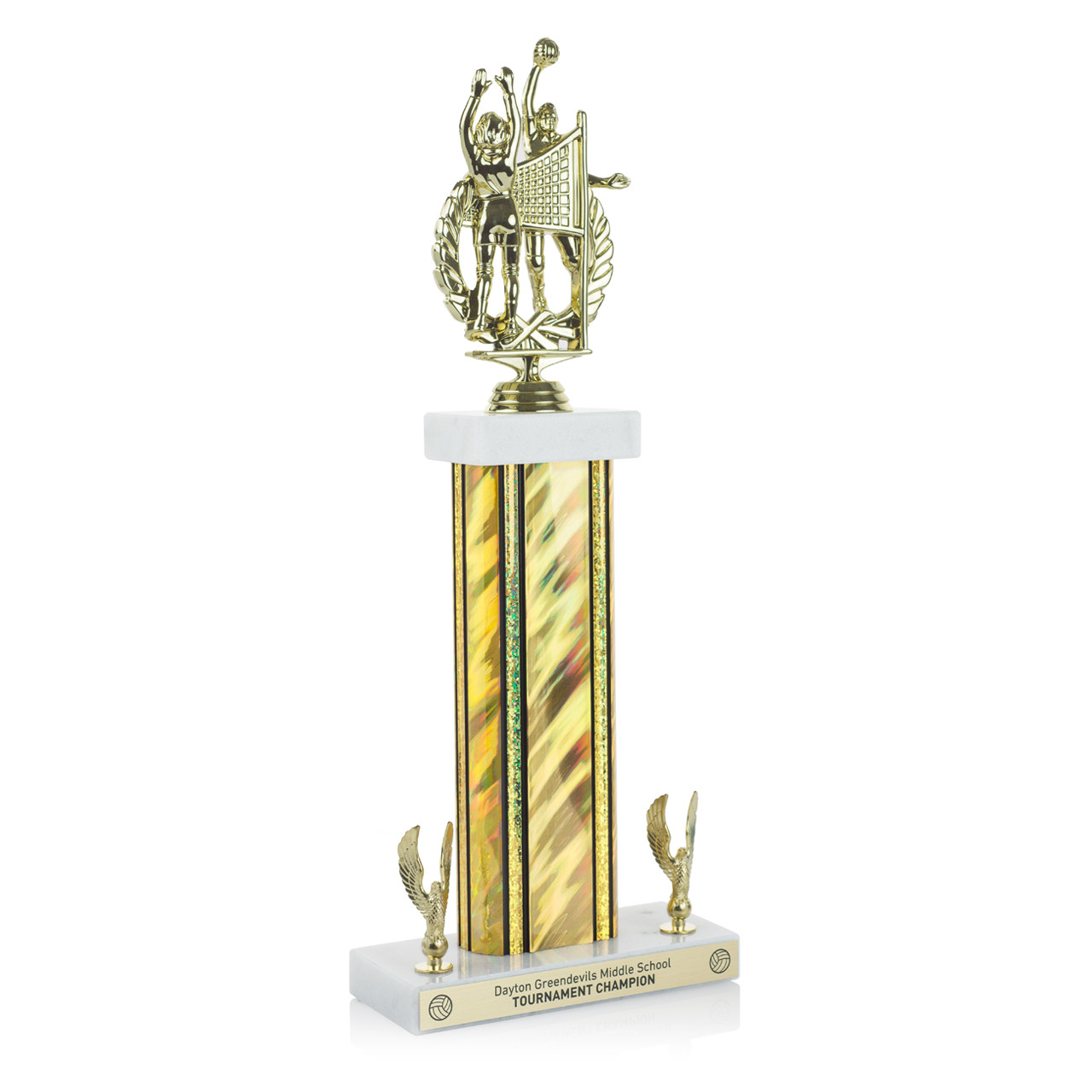 Wooden Trophy Base - Small  Winner's Circle Award Base