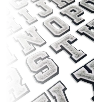 Chenille Letters