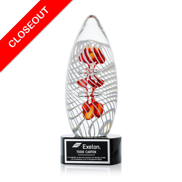 Spiral Art Glass Award