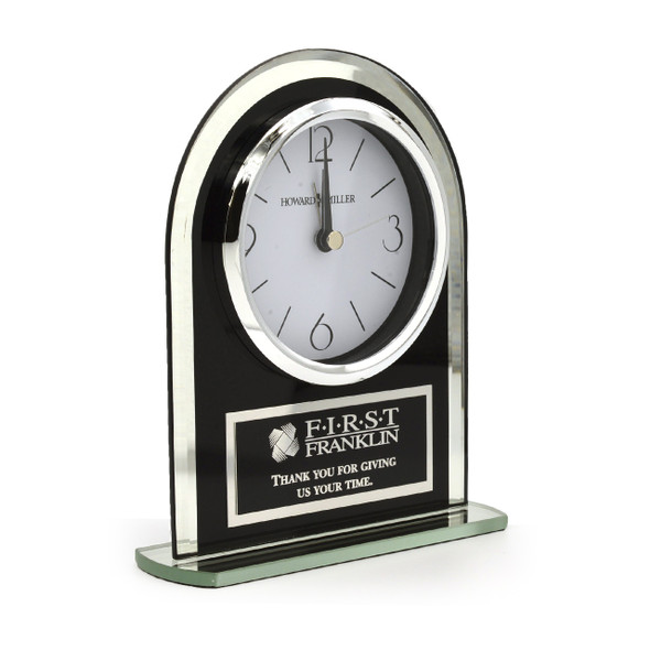 Ebony Luster Tabletop Clock