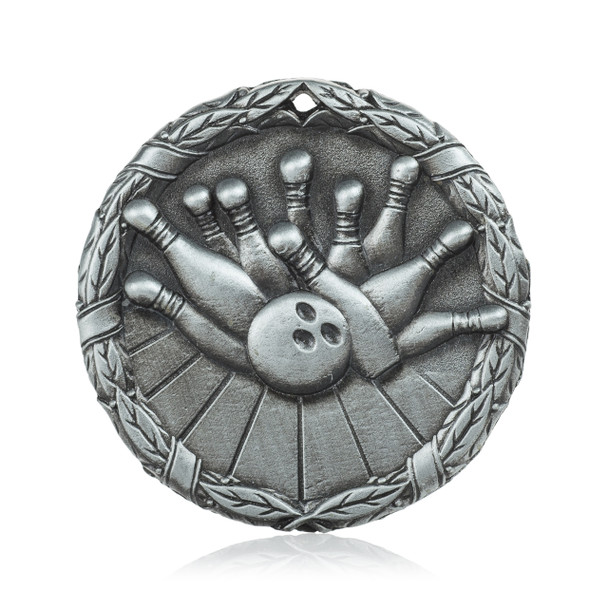 Bowling 2" Activity Medal
