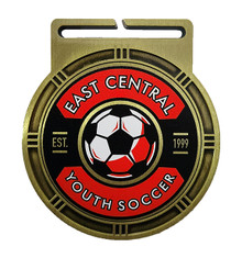 2.5" Gold Ultra Plus Medal