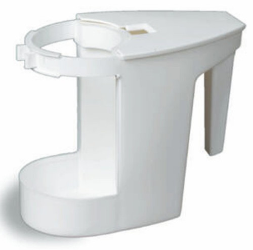 MOP BOWL CADDY WHITE 6"X4"X7-1/2" WHITE