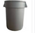 Round Trust® Container 32 Gallon Gray