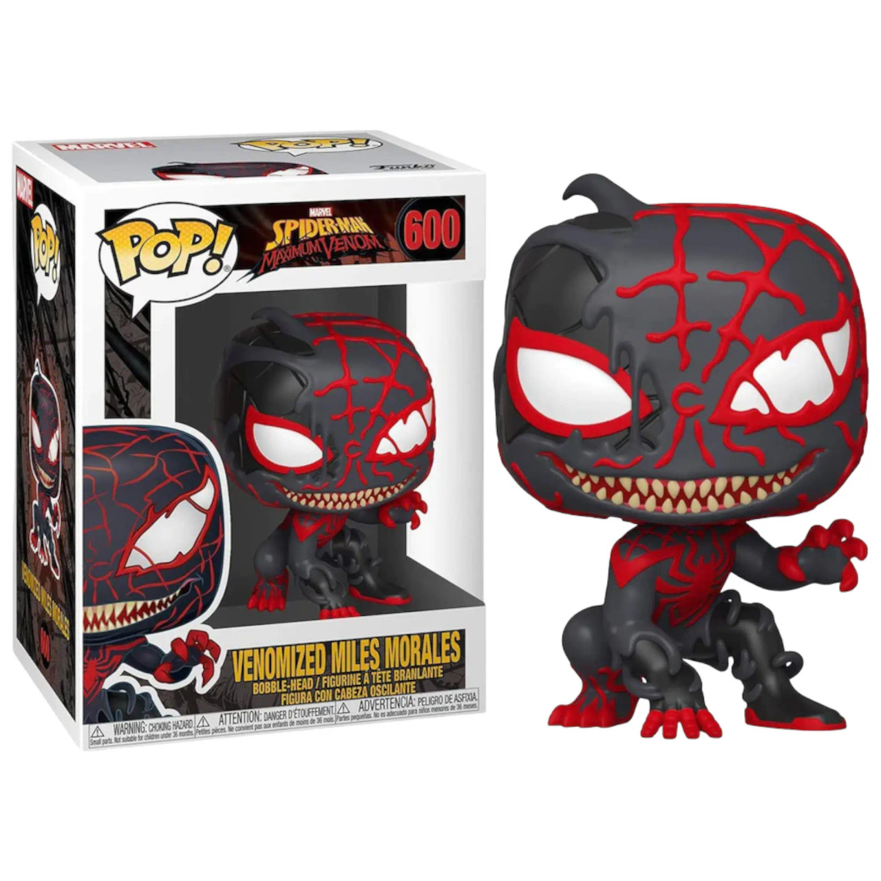 Funko Pop! Marvel Spider-Man Maximum Venom Venomized Miles Morales